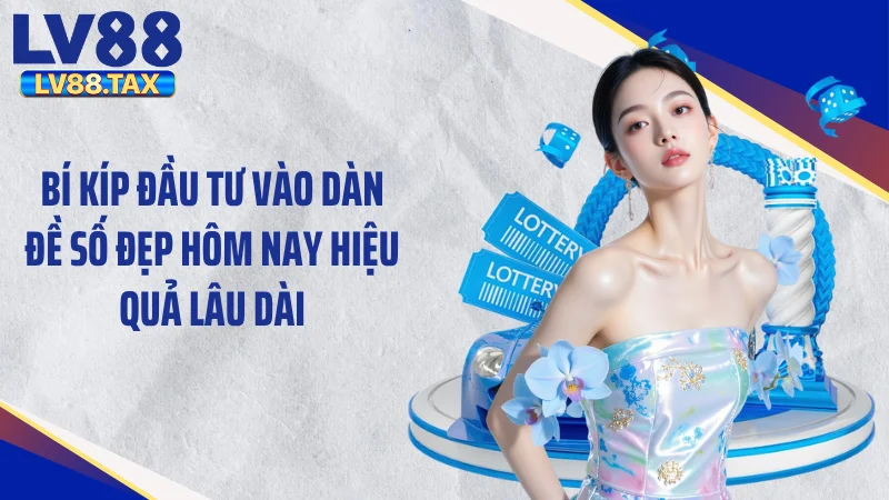 Bí kíp đầu tư vào dàn đề số đẹp hôm nay hiệu quả lâu dài