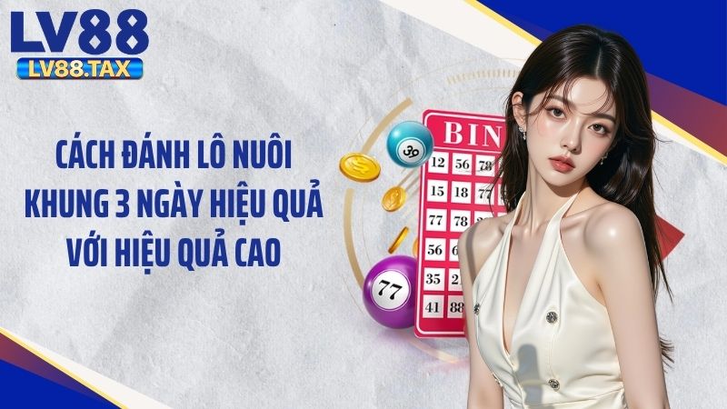 Cách đánh lô nuôi khung 3 ngày hiệu quả với hiệu quả cao