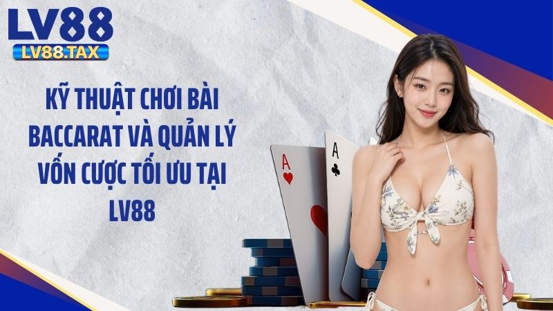 Kỹ thuật chơi bài baccarat và quản lý vốn cược tối ưu tại LV88